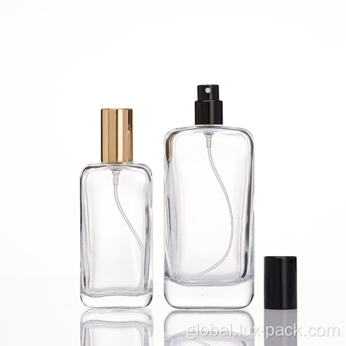 Gold Black Clear 1oz 10ml 15ml 20ml 30ml 10ml 15ml 20ml 30ml square frosted glass oil bottle dropper Supplier